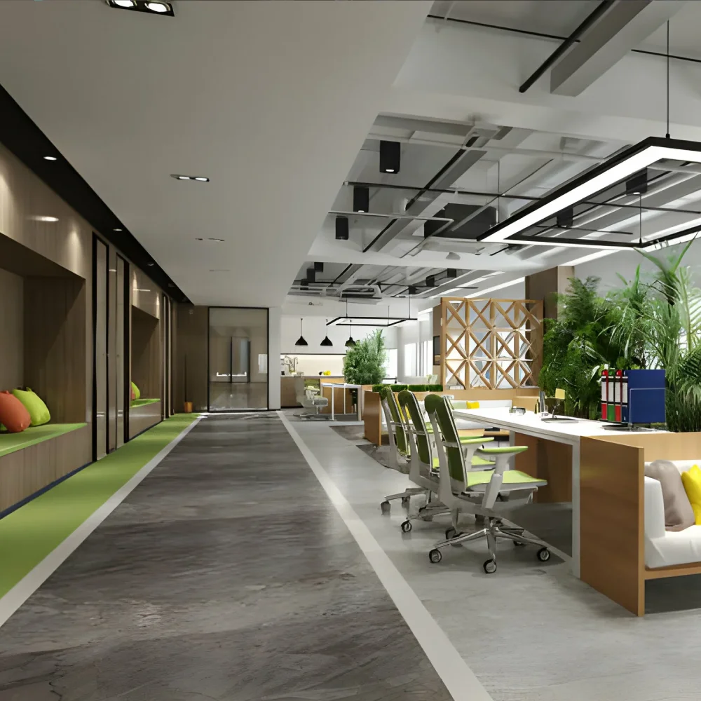 Corporate Office Interior Fit-out Completed Project in Abu Dhabi
