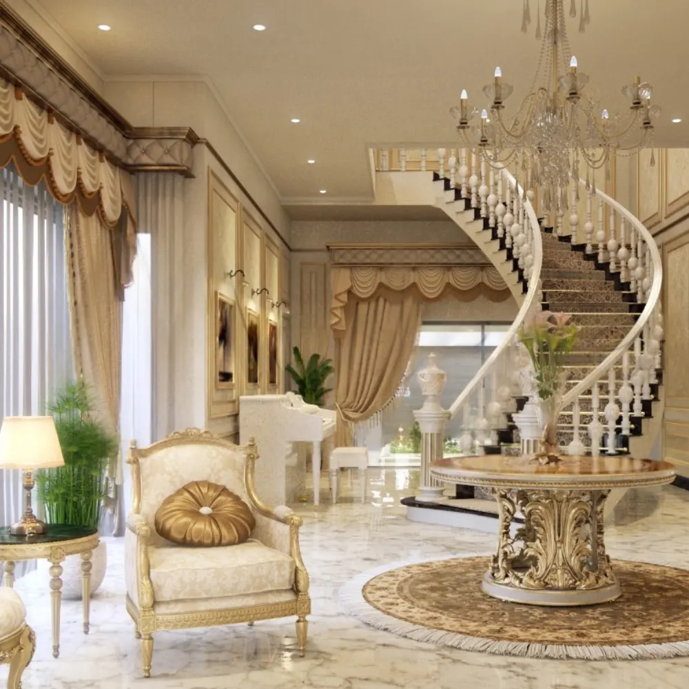 Luxury Villa Interior Design Completed Project in Dubai